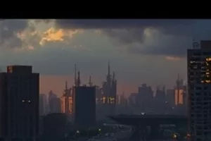 《静电之夏》空荡街道上的电离光晕