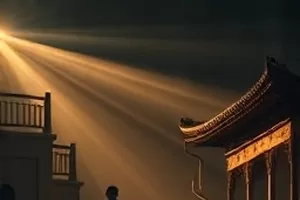 《第七封来信》老式邮局柜台特写